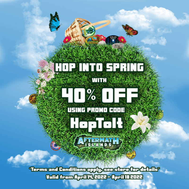 Hop into Spring - 40% off